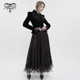 Robe longue brodée gothique 'Great Expectations'