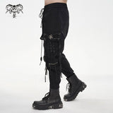 'Deadly Desire' Punk Pentagram Cargo Pants