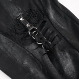 Pantalon cargo punk en détresse « Trouble in Paradise »