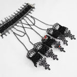 Eas009 Gothic Lace Nails