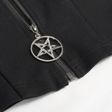 'Raving Demon' Punk Pentagram Tank Top