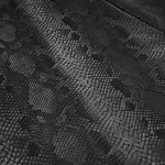 Skt124 Snakeskin Pattern Symmetrical Slit Skirt