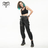 Pantalon cargo punk 'Hunter's Night' avec chaîne et sac