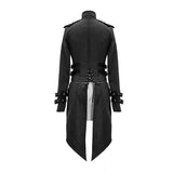 Five Pointed Star Spiked Zipper Up Punk Mesh Women Coat With Loops