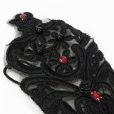 'Witchtripper' Gothic Applique Gloves