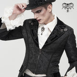 'Lucifer's Hymn' Gothic Patterned Swallowtail Coat