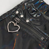 Pantalon punk irisé 'Heure du Diable'