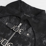 Veste Punk à Boucle 'Deus'