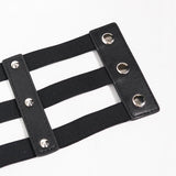 Ceinture à boucle punk 'Demian'.