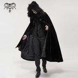 'No Longer Human' Gothic Fur Cloak