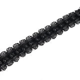 Seductress' Gothic Velvet Halterneck Lingerie