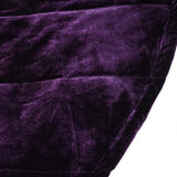 'Sweet Oblivion' Gothic Cape With Fur Lined Hood (Purple)