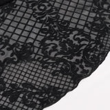 'Sparkle Witch' Side Laced Up Velvet Flared Gothic Pants