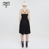 'Gyo' Punk Patterned Sling Dress