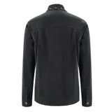 Sht066 Punk Chain Drawstring Men Shirts