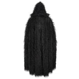 'Black Phoenix' Punk Fur Cloak