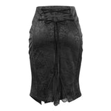 'Night Creeps' Gothic Pencil Skirt.