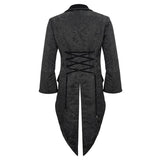 'Lucifer's Hymn' Gothic Patterned Swallowtail Coat