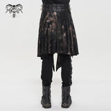 'Ceres' Punk Tie-Dye Kilt