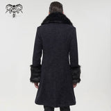 'Master Of Death' Gothic Fur Collar Coat (Ale)