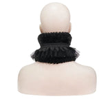 Accessoire foulard et couvre-chef gothique 'Callista' (noir)