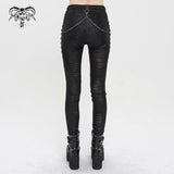 'Lady Killer' Punk Distressed Trousers