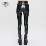 Pantalon punk irisé 'Heure du Diable'