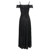 'Burn the Witch' Gothic Slip Dress