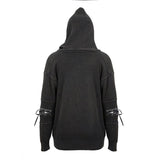 Devil Fashion Everyday Clothing Newest Style Winter Black Punk Men Hooded Sweater