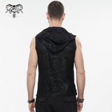 'Necrosis' Punk Tank Top With Chains