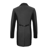 Ct17401 Gothic Men Dress Coat