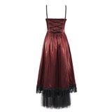 'Bloodflower' Gothic Waterfall Dress