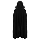 'No Longer Human' Gothic Fur Cloak