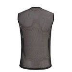 Tt161 Men Shiny Knit Patchwork Vest