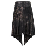 'Ceres' Punk Tie-Dye Kilt