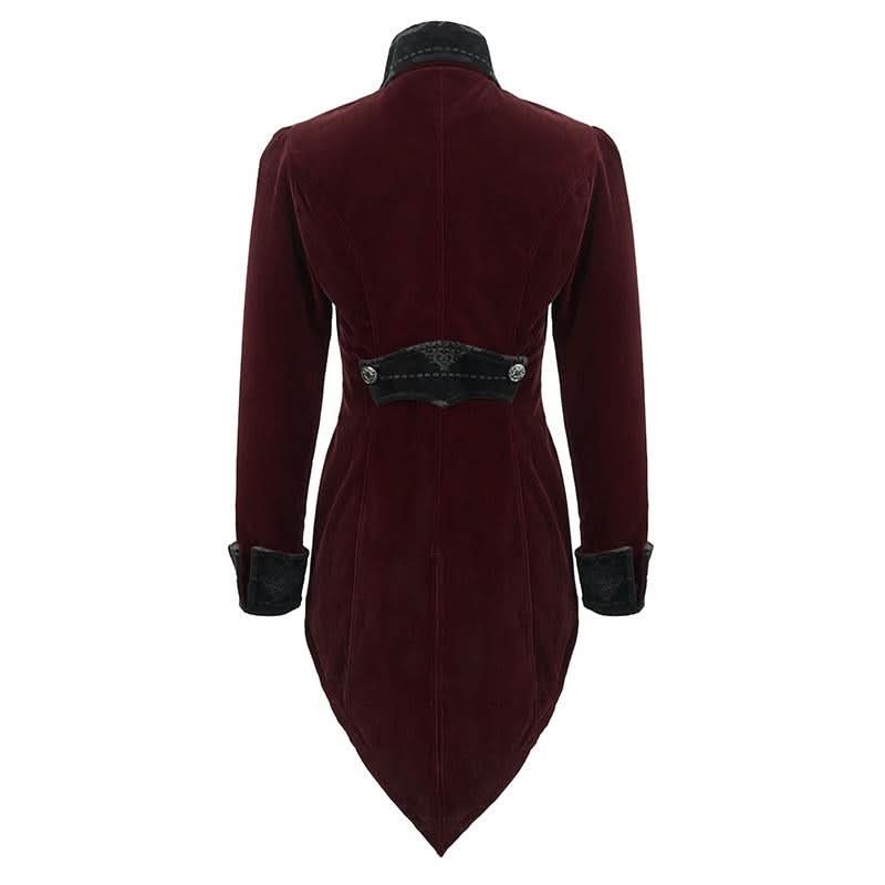 Western Fashion Gothic Embroidered Collar Men Tuxedo Black µ丱±¾