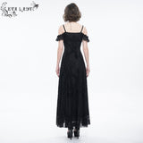 'Burn the Witch' Gothic Slip Dress