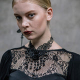 'Ethereal Decay' Gothic Lace Choker