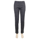 Party Wearing Gothic Jacquard Classic Style Black Men Trousers