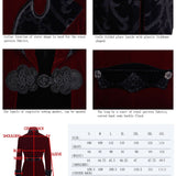 'Victorian Dandy' Formal Swallow-tail Goth Coat