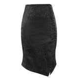 'Night Creeps' Gothic Pencil Skirt.