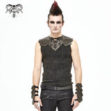 Tt16702 Steampunk Armor Men Sleeveless Vest