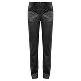 Pantalon imprimé gothique 'Ghost In The Mirror' (noir)