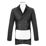 Ct17401 Gothic Men Dress Coat