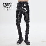 Pantalon skinny en similicuir Cyberpunk 'Edgerunner'