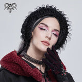 Accessoire foulard et couvre-chef gothique 'Callista' (noir)