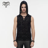 'Stigmata' Gothic Floral Tank Top