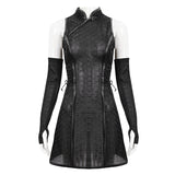 'Spiritwalker' Punk A-Line Cheongsam Dress