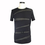 Everyday Summer Men Partition Diamond Mesh T Shirt