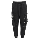 'Everything Dies'  Punk Distressed Cargo Pants